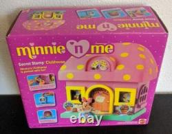 Super Rare Vintage 1991 Minnie N Me Secret Stamp Clubhouse Mattel New NIB