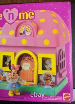 Super Rare Vintage 1991 Minnie N Me Secret Stamp Clubhouse Mattel New NIB