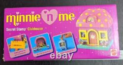 Super Rare Vintage 1991 Minnie N Me Secret Stamp Clubhouse Mattel New NIB
