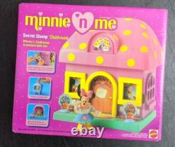 Super Rare Vintage 1991 Minnie N Me Secret Stamp Clubhouse Mattel New NIB