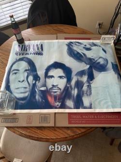 Super Rare Vintage 1991 Sub Pop Nirvana Nevermind Poster. Made In Great Britain