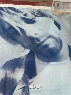 Super Rare Vintage 1991 Sub Pop Nirvana Nevermind Poster. Made In Great Britain