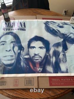 Super Rare Vintage 1991 Sub Pop Nirvana Nevermind Poster. Made In Great Britain