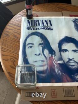 Super Rare Vintage 1991 Sub Pop Nirvana Nevermind Poster. Made In Great Britain