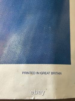 Super Rare Vintage 1991 Sub Pop Nirvana Nevermind Poster. Made In Great Britain
