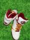 Super Rare Vintage 1992 White Washington Redskins NFLTeam leather high-tops
