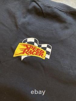 Super Rare Vintage 1993 SPEED RACER X STANLEY DESANTIS T-Shirt L anime tv 90s