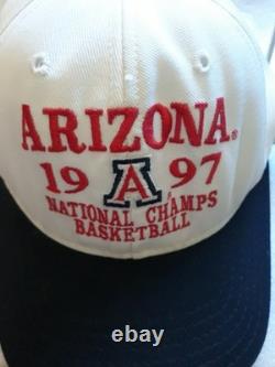 Super Rare Vintage 1997 Arizona Wildcats National Champs Basketball Hat-USA