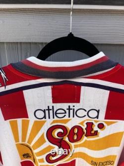 Super Rare Vintage 1997 Chivas Rayadas Del Guadalajara Soccer Jersey, Size Med