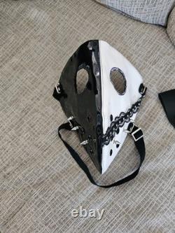Super Rare Vintage 2001 Venetian BDSM Spiked Mask Black White -One Size Fits All
