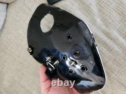 Super Rare Vintage 2001 Venetian BDSM Spiked Mask Black White -One Size Fits All