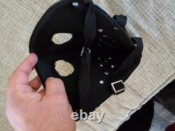 Super Rare Vintage 2001 Venetian BDSM Spiked Mask Black White -One Size Fits All