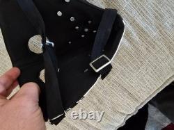 Super Rare Vintage 2001 Venetian BDSM Spiked Mask Black White -One Size Fits All
