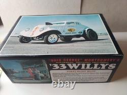 Super Rare Vintage'33 Willys Ohio George National Record Model Kit By AMT