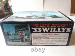Super Rare Vintage'33 Willys Ohio George National Record Model Kit By AMT