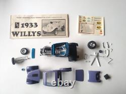 Super Rare Vintage'33 Willys Ohio George National Record Model Kit By AMT