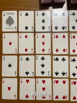Super Rare! Vintage! 40s Nintendo Playing Cards Deck Napoleon No. 555