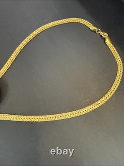 Super Rare Vintage 60S Lion Head Door Knocker Necklace Hammered Gold Rhinestones