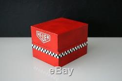 Super Rare Vintage 70ies Red Heuer Box-autavia Monaco Silverstone Carrera