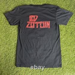 Super Rare Vintage 70s Led Zeppelin Single Stitch Made In USA Graphic Tee Size l