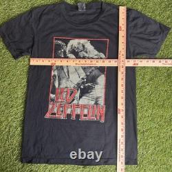 Super Rare Vintage 70s Led Zeppelin Single Stitch Made In USA Graphic Tee Size l