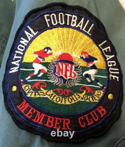 Super Rare Vintage 80's/90's Green Bay Packers Embroidered Winter Stadium Coat