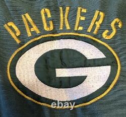 Super Rare Vintage 80's/90's Green Bay Packers Embroidered Winter Stadium Coat