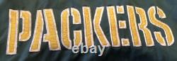Super Rare Vintage 80's/90's Green Bay Packers Embroidered Winter Stadium Coat