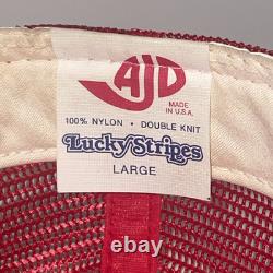 Super Rare Vintage 80's AJD Arkansas Razorbacks Snapback Hat Made In The USA