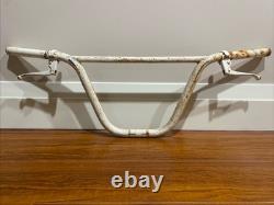 Super Rare Vintage 80's White Mongoose Californian Bmx Handlebars