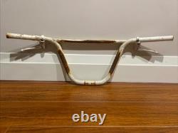 Super Rare Vintage 80's White Mongoose Californian Bmx Handlebars