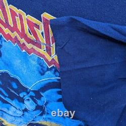 Super Rare Vintage 80s Judas Priest Double Sided Single Stitch Band Tee Size XL