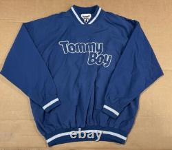Super Rare Vintage 90's Tommy Boy Records Pullover Jacket Size X-Large Hip Hop