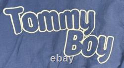 Super Rare Vintage 90's Tommy Boy Records Pullover Jacket Size X-Large Hip Hop