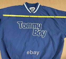 Super Rare Vintage 90's Tommy Boy Records Pullover Jacket Size X-Large Hip Hop
