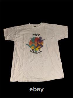 Super Rare Vintage 90s Nike Indoor Classic T Shirt Nationals Size XL Running