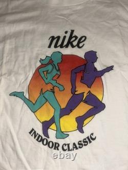 Super Rare Vintage 90s Nike Indoor Classic T Shirt Nationals Size XL Running