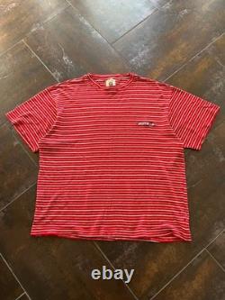Super Rare Vintage 90s Single Stitch JNCO Striped Tee Made In USA Mens XL