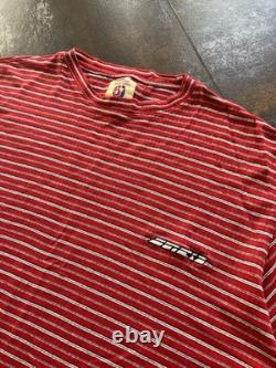 Super Rare Vintage 90s Single Stitch JNCO Striped Tee Made In USA Mens XL