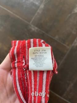 Super Rare Vintage 90s Single Stitch JNCO Striped Tee Made In USA Mens XL