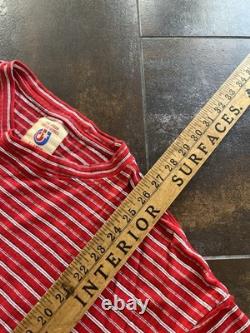 Super Rare Vintage 90s Single Stitch JNCO Striped Tee Made In USA Mens XL