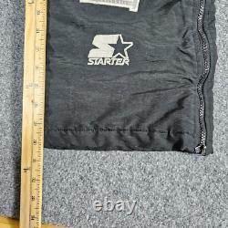 Super Rare Vintage 90s Starter x Georgetown Performance Overalls Black Men's L