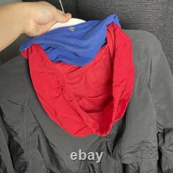 Super Rare Vintage 90s Tommy Hilfiger Wu Tang Big Logo Windbreaker Size L