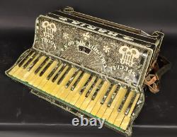 Super Rare & Vintage Accordion withCase Sold As Is