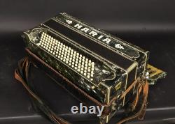 Super Rare & Vintage Accordion withCase Sold As Is