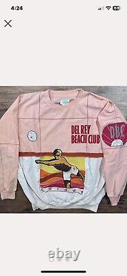 Super Rare Vintage Adidas AOP Volleyball Del Ray Crewneck Size L