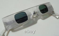 Super Rare! Vintage Alain Mikli Square Sunglasses 5684 France Avant-garde Shade