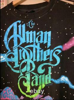 Super Rare Vintage Allman Brothers Band Tour Galaxy Size XL Brockum WW Tag GC