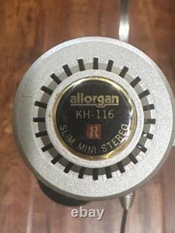 Super Rare Vintage Allorgan KH-116 Slim Mini Stereo Headphones Tested & Works