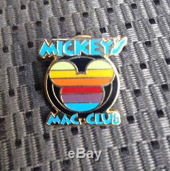 Super Rare Vintage Apple Computer Disney MICKEY'S MAC CLUB Pin 1990's